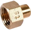 Image de Raccord laiton hexagonal réduit à visser M 1/8" F 3/8" 246G Thermador