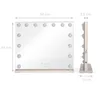 Image de Livoo - Miroir de maquillage Hollywood DOS207