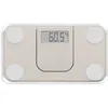 Image de Mini pèse-personne électronique - LIVOO - DOM532C - Max 180 kg - LCD - Verre trempé - Marche arrêt automatique - Crème