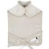 Image de Coussin chauffant dos et cervicales - LIVOO - DOS218C - 100 W - 60 x 90 cm - Flanelle - Lavable en machine 30° - 50-65° - Crème