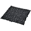 Image de douceur d'intérieur, Fond de Douche (52 x 52 cm) Vitamine Sdb Noir, PVC Uni