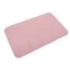 Image de douceur d'intérieur, Tapis de Bain (45 x 75 cm) Vitamine Rose Poudre, Microfibre