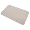 Image de douceur d'intérieur, Tapis de Bain (45 x 75 cm) Vitamine Sdb Taupe, Microfibre Unie
