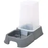 Image de Love Story Distributeur d'eau Ou Croquettes en Plastique - 3,5l - Gris