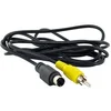 Image de FIBRIONIC Câble Vidéo 2m Jaune S-VHS mâle vers Cinch mâle - Pour Télévision, Lecteur DVD, Console de Jeu