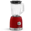 Image de SCHNEIDER Blender Vintage SCBL15R, 800W, Bol en Verre 1,5L, 6 Lames Inox, Rouge