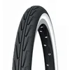 Image de Michelin City J, Pneu Vélo Junior, Tringle Rigide, Noir/Blanc, 600 A