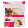 Image de Youdoit Coffret Suspension en Bois à Broder - Tête de Licorne