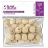 Image de Graine Créative Sachet 30 Perles DE Bois Ø 18 mm