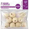 Image de GRAINE CREATIVE Sachet 10 Perles De Bois Ø 25 mm