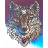 Image de Broderie Diamond Painting - Loup - 40 x 50