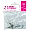 Image de GRAINE CREATIVE Mèche sur Pied pour Bougie 70 mm 10 pièces