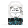 Image de Sequins Incurvés Turquoise 6mm 4000 pièces