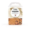 Image de GRAINE CREATIVE Boîte de Sequins Plats cuivre - 4000 pièces