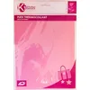 Image de Tissu flex thermocollant Rose mat 20 x 25 cm