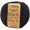 Image de Graine Créative Coton pour macramé ø 2,5 mm x 80 m - Noir