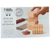 Image de GRAINE CREATIVE Savon Artisanal Kit de Fabrication de Savon Artisanal pour Adulte et Enfant, Inclut un Tranchateur Ondulé pour un Effet Fait Main et de l’Argile Rose pour les Peaux Sensibles