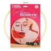 Image de Kit de broderie décorative - Face Line Art