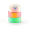 Image de Assortiment de 3 Masking Tape Iridescent/Miroir Blanc - Orange - Vert 15mmx5mm