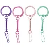 Image de Lot de 10 porte-clefs coloris assortis