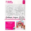 Image de KIT PLASTIQUE DINGUE CIRQUE 3D AVEC DECOUPE 408x200