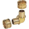 Image de Raccord pour tubes P.E.R. Coude a glissement DN 16