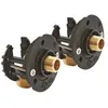 Image de SOMATHERM FOR YOU, Kit de fixation robinet sous-lavabo pour tube PER Ø12 - Raccords à compression M12/17 - Installation rapide et facile - Compatible plaque de plâtre 9,5 à 25mm