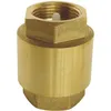 Image de SOMATHERM FOR YOU, Clapet de retenue universel Double Femelle 3/8" en laiton et plastique, montage toutes positions, pour eau, air et mazout, pression max 12 bars, température 110°C