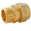 Image de Raccord droit mâle PER à compression Ø12 - Femelle 12/17 (3/8")