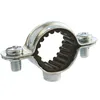 Image de SOMATHERM FOR YOU, Collier isophonique simple Ø20 mm en acier nickelé - Boîte de 100 pièces - Fixation pour tubes rigides - Réduction des bruits et absorption des vibrations