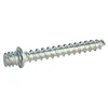 Image de SOMATHERM FOR YOU, Patte à vis à bois épaulement 7/150 - Acier poli - Longueur 30 mm - Boîte de 100 pièces - Résistance optimale pour fixations solides et durables