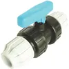 Image de SOMATHERM FOR YOU, Vanne à compression pour tube PE Ø25, corps en polypropylène, joint torique en nitrile, pression max 16 bars, idéale pour réseaux d'eau potable, température max 80°C