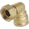 Image de SOMATHERM FOR YOU, Raccord coudé en laiton pour tube PE Ø20 mm avec écrou tournant 3/4" - Montage facile, étanchéité optimale, pression 20 bars, température -10° à +80°C, garantie 5 ans