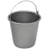 Image de Seau de ménage avec anse en métal - 8 L - gris