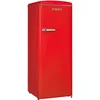 Image de FrigeluX Réfrigérateur Armoire Retro Vintage Rouge 218L RF218RRA++