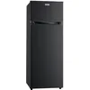 Image de FrigeluX Réfrigérateur double porte Noir RDP215NE 205L