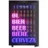 Image de Cave à bière - Pose libre - LA SOMMELIERE - BEER150 - 128 L - Classe C - 54 x 553 x 83 cm - Noir