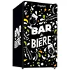 Image de FrigeluX Bar à bière porte en verre BAB89NEG 88 Litres