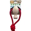 Image de Wouapy Jouet de Poisson en Bois et Corde pour Chiens. Jouet interactif, Robuste et Durable.