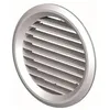 Image de Grille extérieur ronde GPA 128 mm plastique Blanc