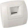 Image de bouche de ventilation - b21 curve s - 5 / 45 m3/h - diamètre 80 mm - aldes 11015024