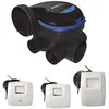 Image de kit vmc - aldes easyhome hygro premium - micro watt - aldes 11033034