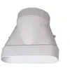 Image de Raccord droit 100 x 40 Aldes pour gaine ø80 mm