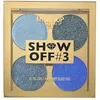 Image de MISS COP MAKEUP - Show Off 3   Palette Fards à Paupières 4 Couleurs   2 Irisés & 2 Métalliques Pailletés   Facile à Estomper   Look Smoky & Party