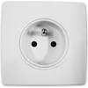 Image de Prise 2P+T 16A borne auto + griffes Diwone Blanc