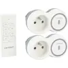 Image de Multiprise ZENITECH 2 prises télécommandées 2300W + remote