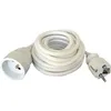 Image de Rallonge électrique HO5VVF 3 G 1.5 Blanc 5m