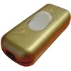 Image de ZENITECH Interrupteur unipolaire luminescent - Or en