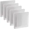 Image de Zenitech Lot de 5 va et Vient encastrés 10A - Blanc - Orys