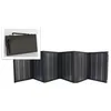 Image de Panneau solaire portatif pliable SolarTec 60-60W 18V 3,3A - 6 pans monocristallins - Port USB A/C - Câble DC - Protec